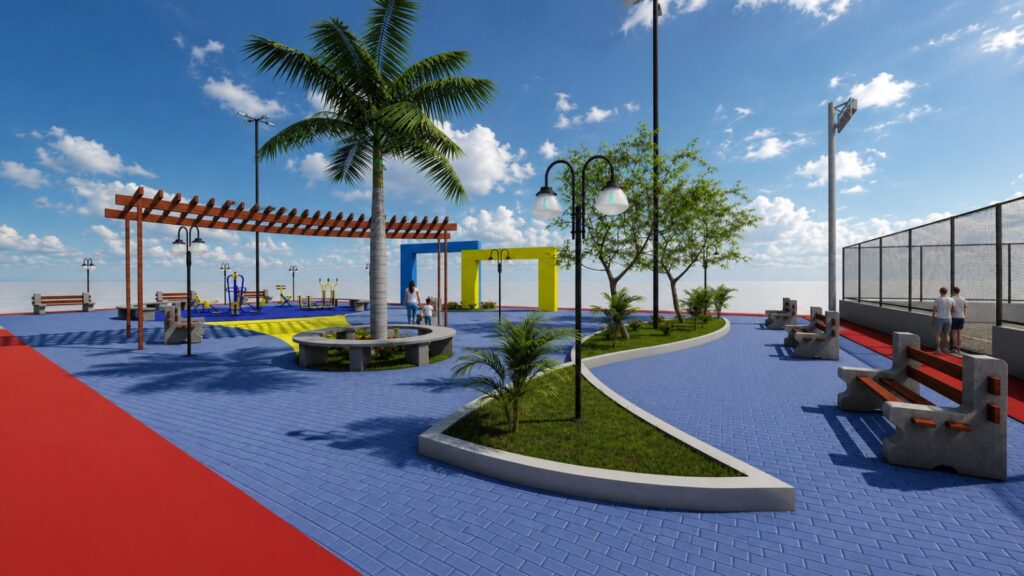 Prefeitura de Livramento apresenta projeto em 3D da futura Praça da Lagoa Zinho Tanajura
