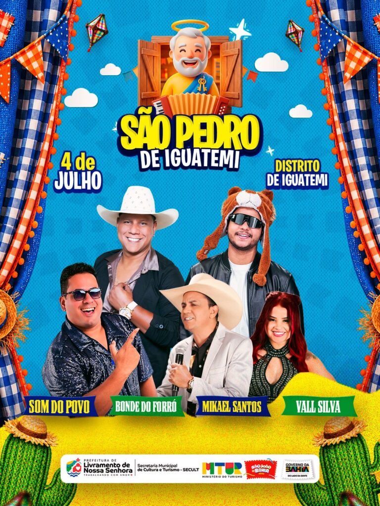 É hoje! – Iguatemi festeja São Pedro e deve atrair grandioso público regional
