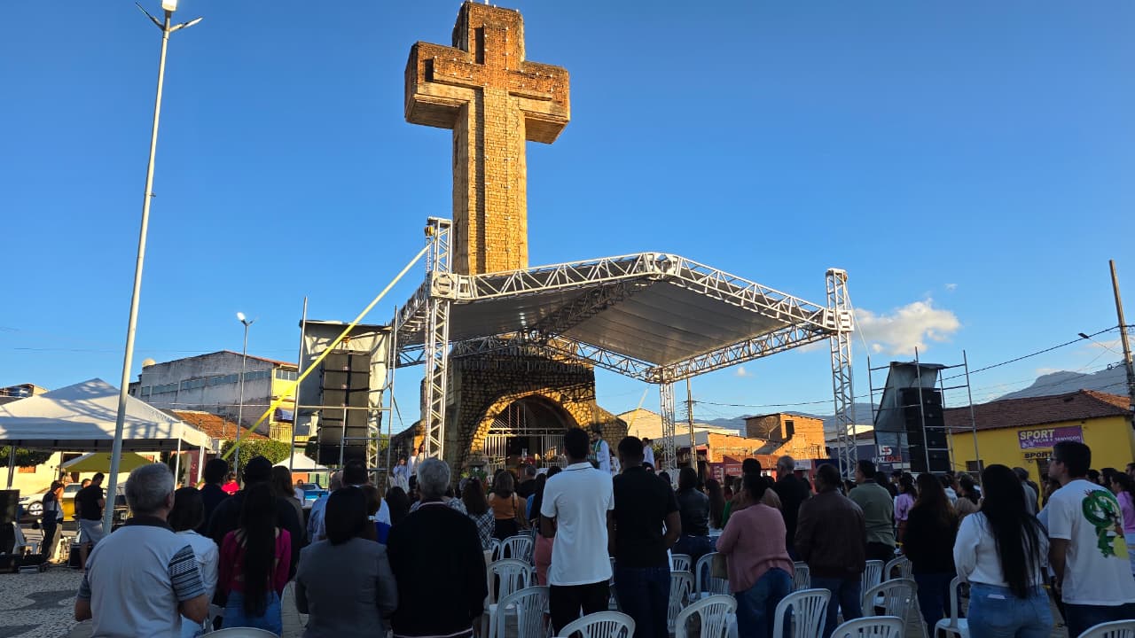 Comunidade inicia Festa do Bom Jesus do Taquari com celebrações religiosas