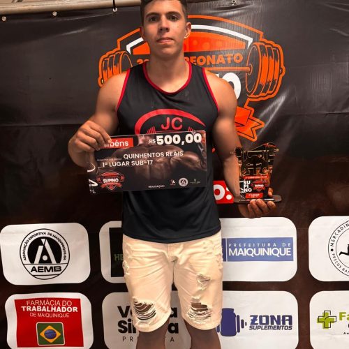 ESPORTES – Jovem atleta promissor de Livramento conquista troféus no Supino