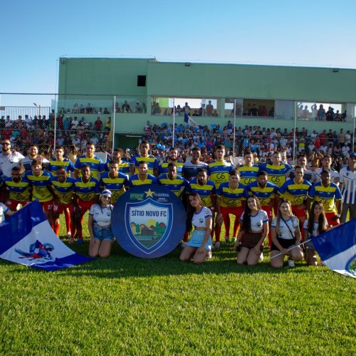 ESPORTES – Sítio Novo é bicampeão do Campeonato Rural