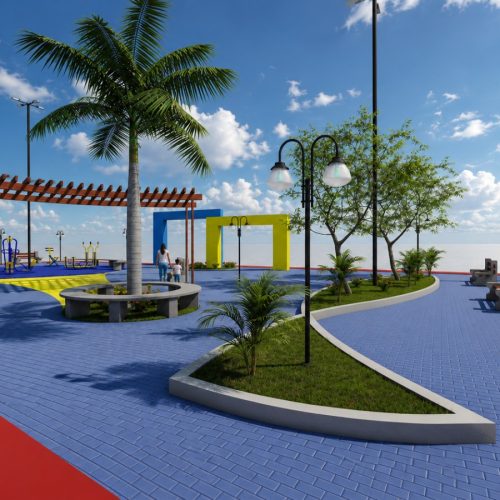 Prefeitura de Livramento apresenta projeto em 3D da futura Praça da Lagoa Zinho Tanajura