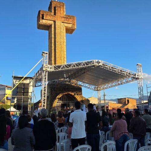 Comunidade inicia Festa do Bom Jesus do Taquari com celebrações religiosas